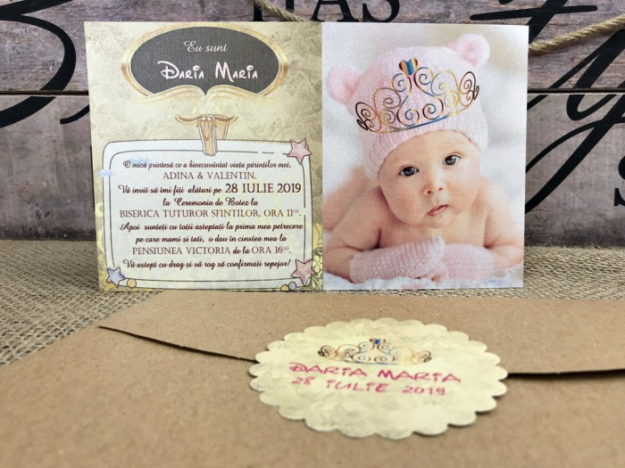 Invitatie FOTO - Micuta Printesa [3]