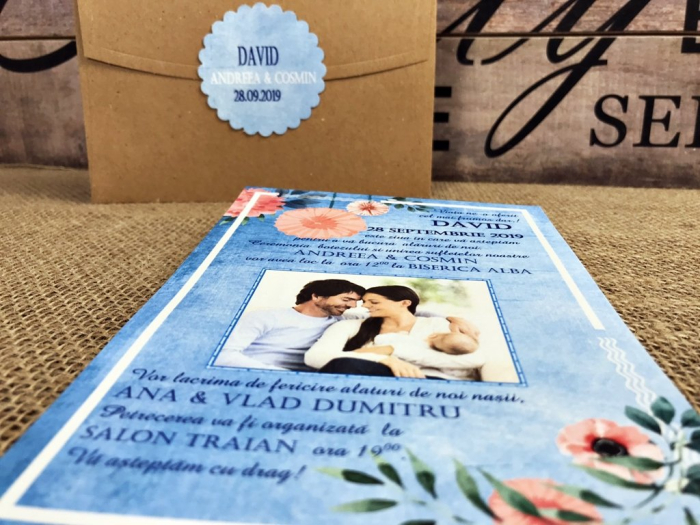 Invitatie FOTO - model Blue 2 [4]