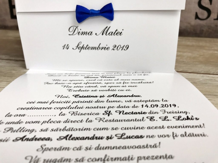 Invitatie FOTO, model ROYAL [6]