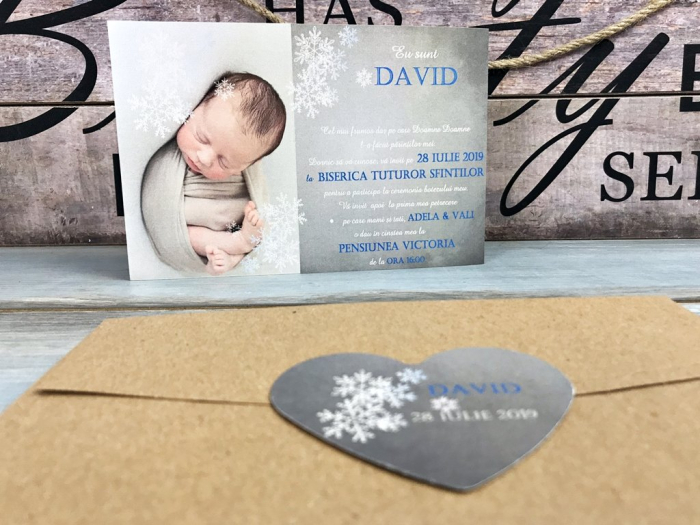 Invitatie foto - WINTER BABY [6]