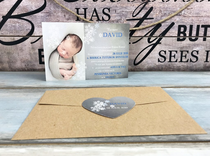 Invitatie foto - WINTER BABY [2]