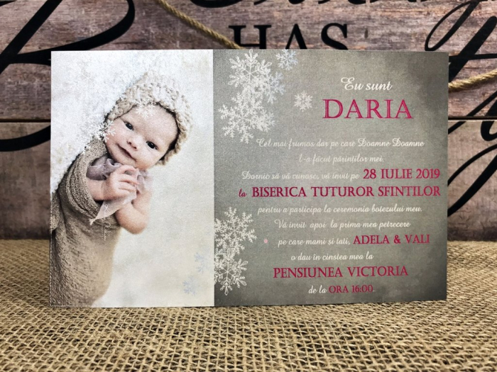 Invitatie FOTO - Winter Baby [5]