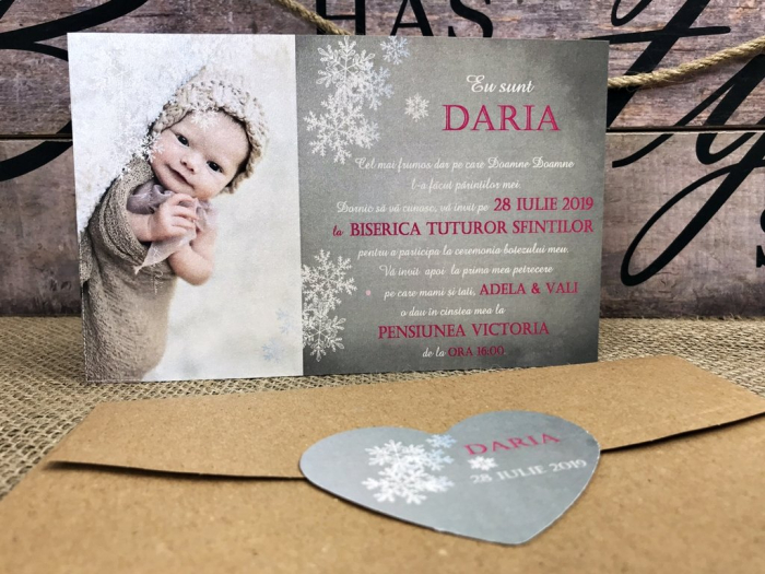 Invitatie FOTO - Winter Baby [2]