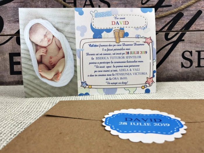 Invitatie FOTO - Wonder Baby [3]