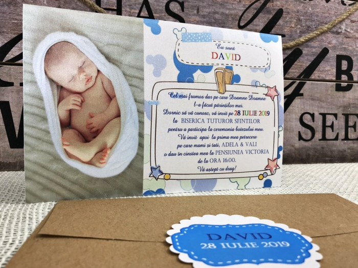 Invitatie FOTO - Wonder Baby [4]