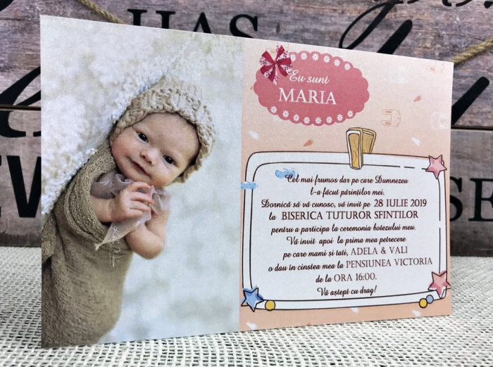 Invitatie FOTO - Wonder Baby [2]