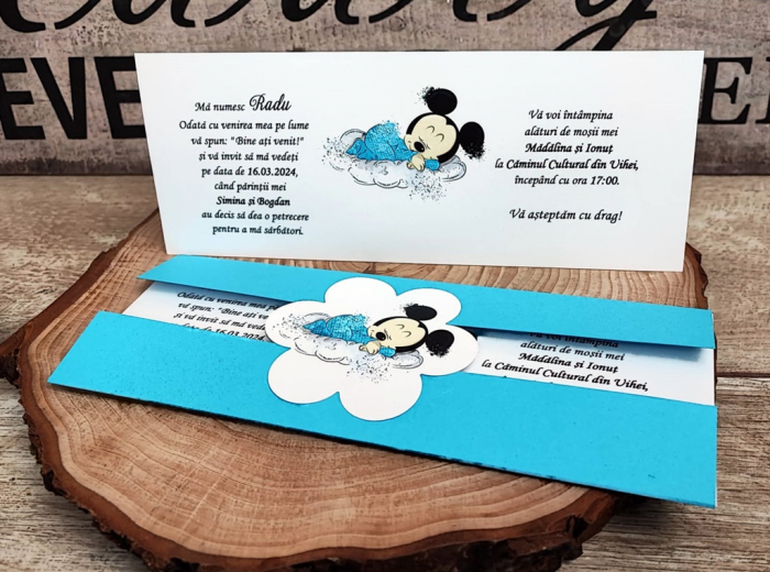 Invitatie 83 - Mickey Sleeping [5]