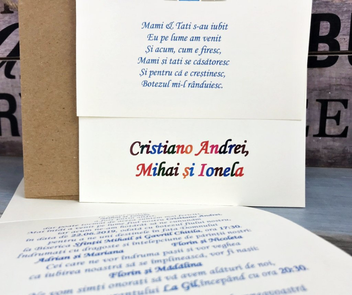 Invitatie Mami si Tati se casatoresc (bebe baietel) [5]