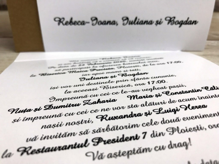 Invitatie Mami si Tati se casatoresc (bebe fetita) [2]