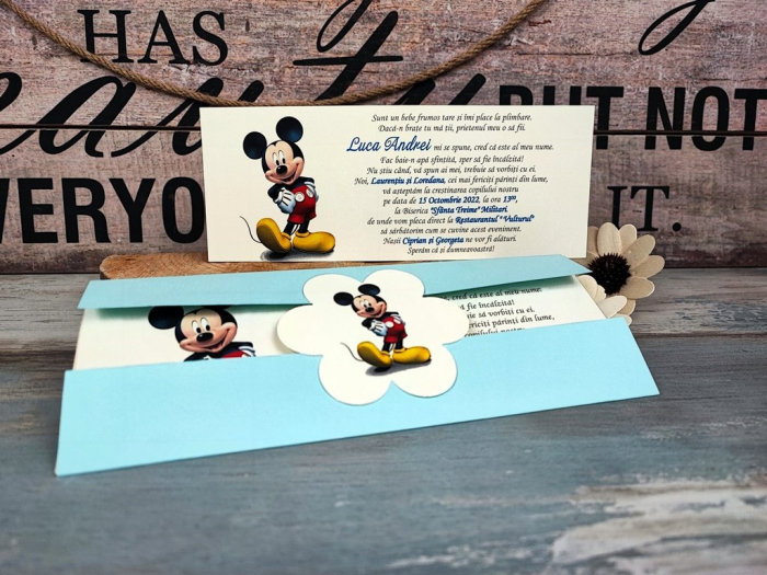 Invitatie - MICKEY MOUSE [2]