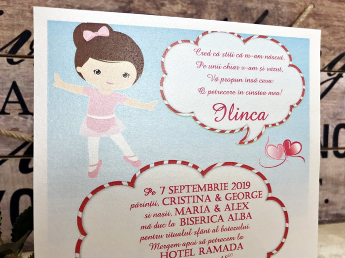 Invitatie MICUTA BALERINA [6]