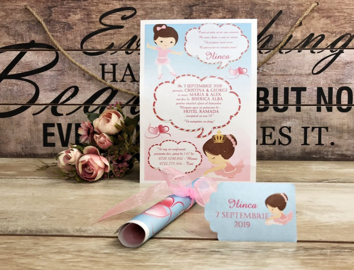 Invitatie MICUTA BALERINA [3]