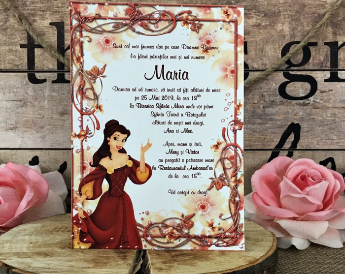 Invitatii petrecere copii -  Micuta Printesa [4]