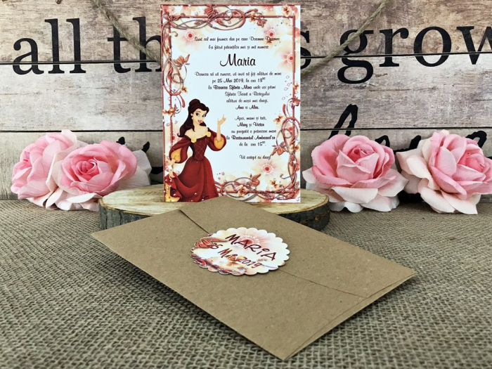 Invitatii petrecere copii -  Micuta Printesa [3]
