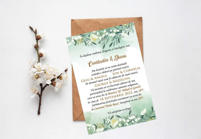 Invitatie nunta - Poveste de IUNIE [5]