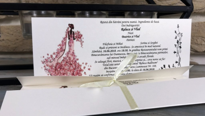 Invitatie nunta Purple Bride [4]