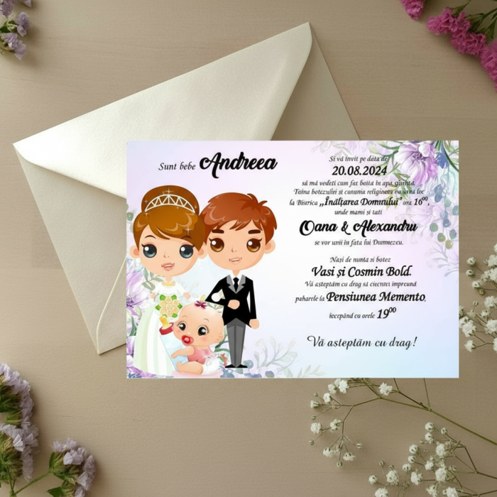 Invitatie nunta si botez PM180 [1]