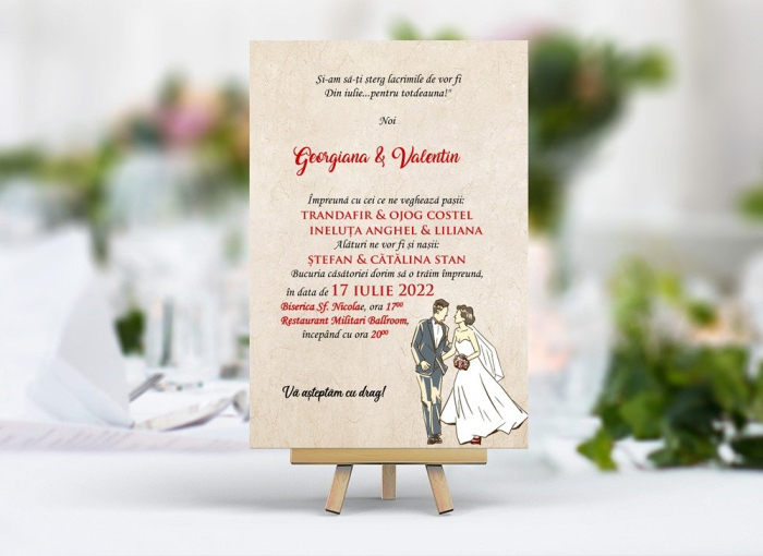 Invitatie nunta - Vintage Wedding [3]