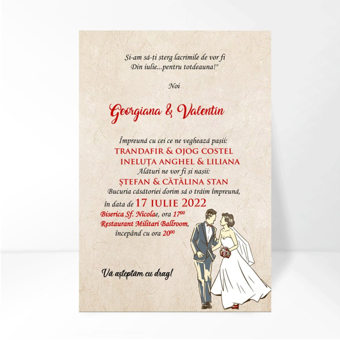 Invitatie nunta - Vintage Wedding [4]