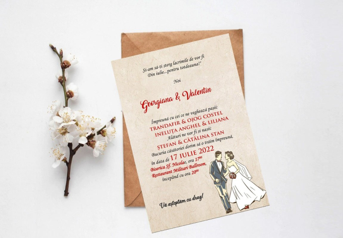 Invitatie nunta - Vintage Wedding [2]
