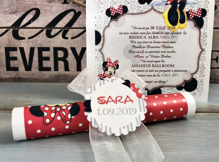 Invitatie Papirus MINNIE MOUSE [5]