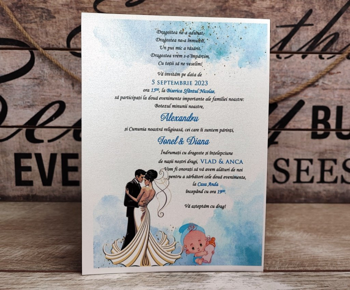 Invitatie papirus N+B [3]