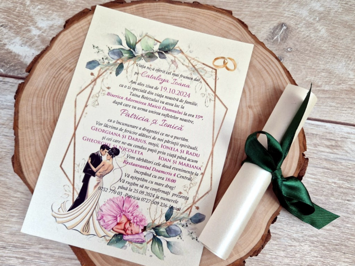 Invitatii NUNTEZ PAPIRUS [2]