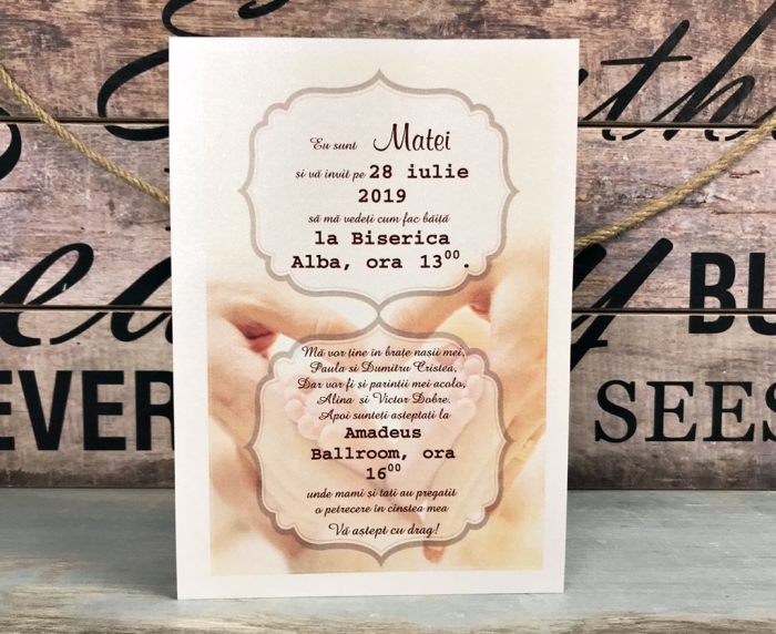 Invitatie papirus PICIORUSE [5]