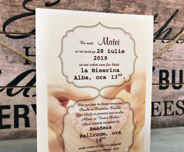 Invitatie papirus PICIORUSE [3]