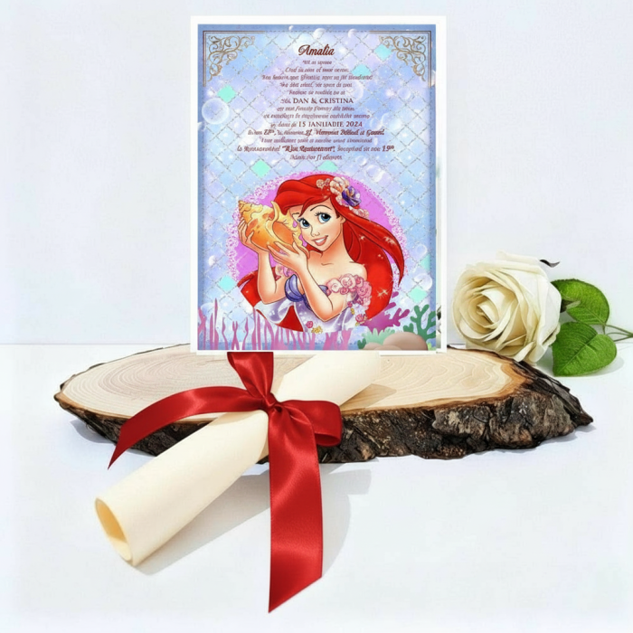 Invitatie papirus  SIRENA PM127 [1]