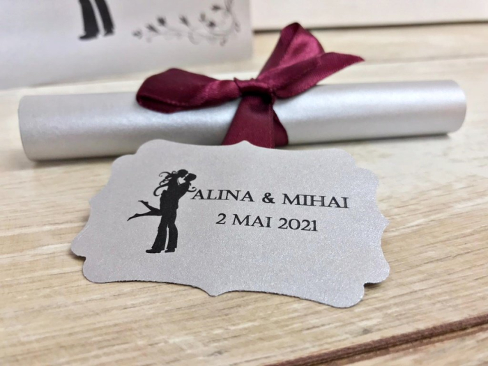Invitatie papirus You & Me [5]