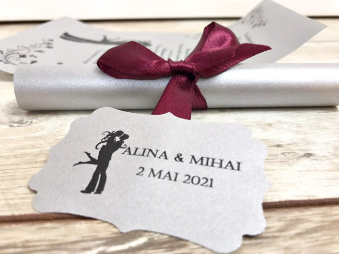 Invitatie papirus You & Me [2]