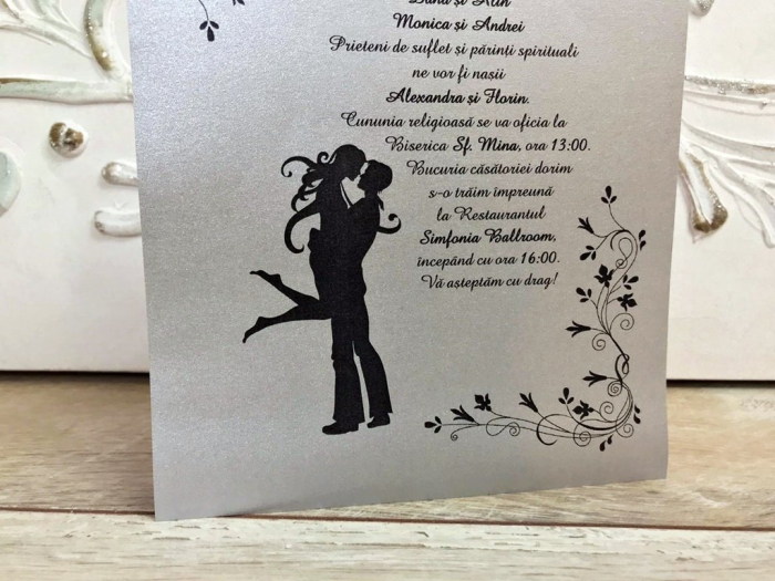 Invitatie papirus You & Me [3]