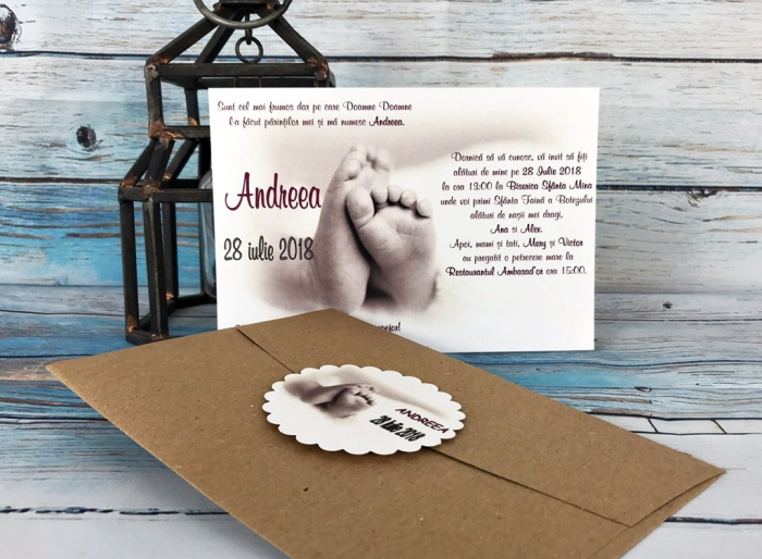 Invitatie - Picioruse Bebelus [3]