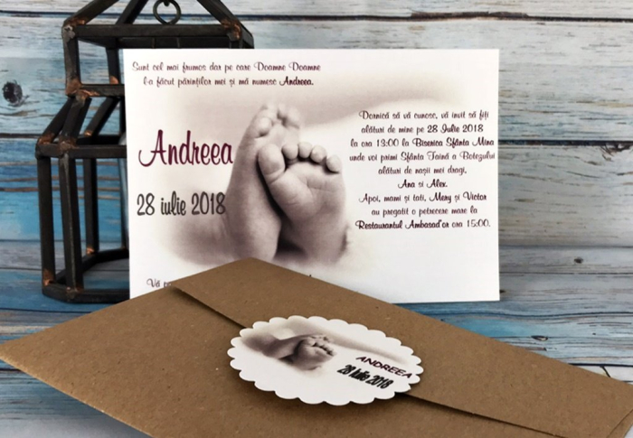 Invitatie - Picioruse Bebelus [4]