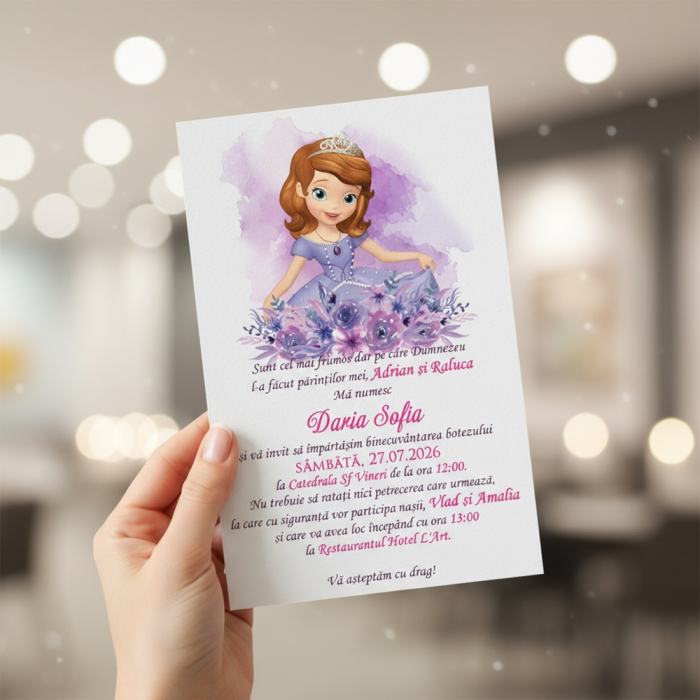 invitatie SOFIA THE FIRST [2]