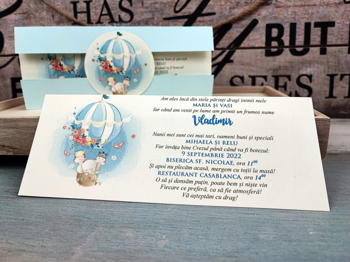 Invitatie - SWEET ELEPHANT BABY [3]