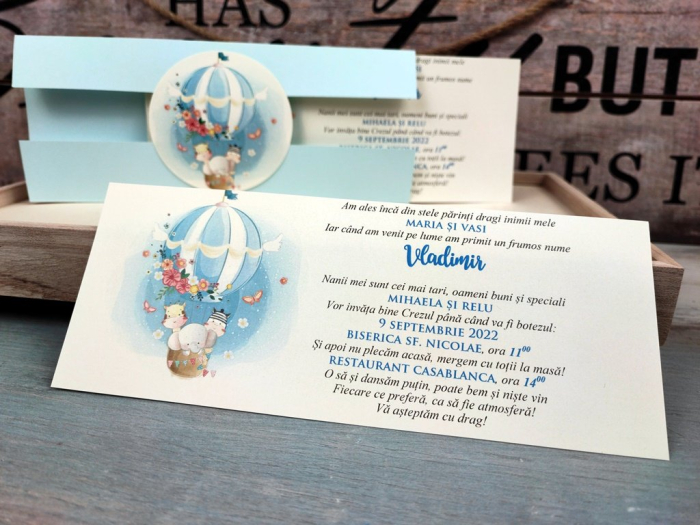 Invitatie - SWEET ELEPHANT BABY [2]