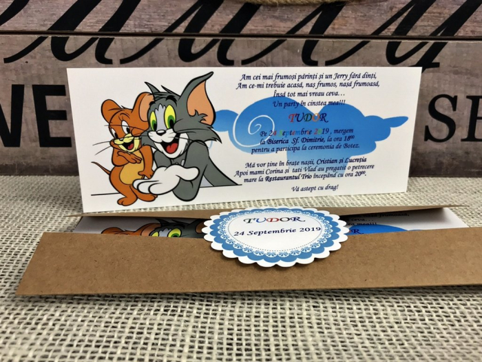 Invitatie Tom & Jerry [4]