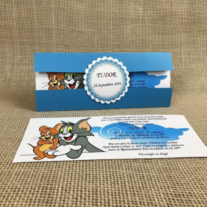 Invitatii botez Tom & Jerry [4]