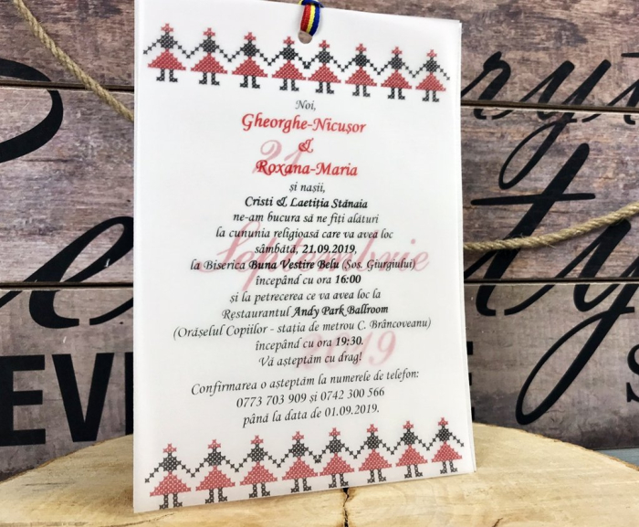 Invitatie TRADITONALA (model calc) [3]