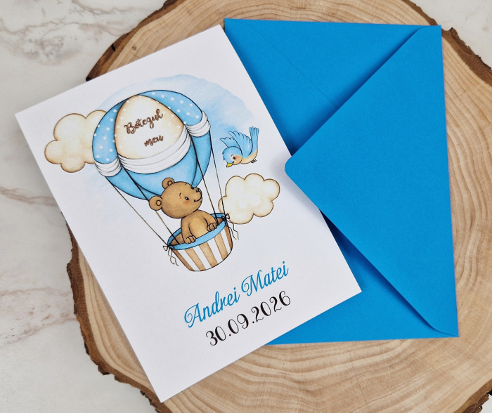 Invitatie - URSULET IN BALON [4]