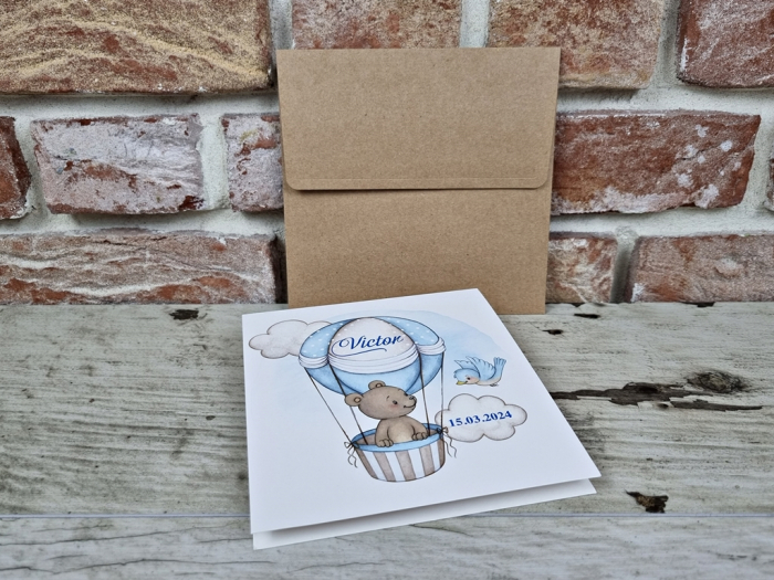 Invitatie - URSULET IN BALON [9]