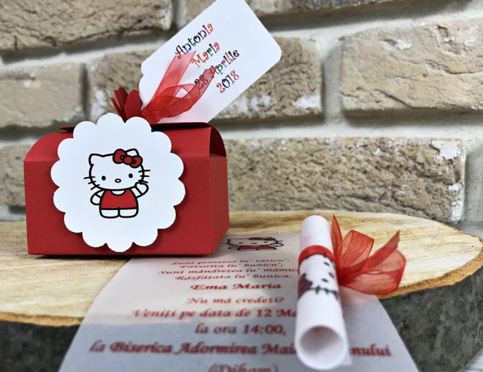 Invitatie vesela cu Hello Kitty [4]