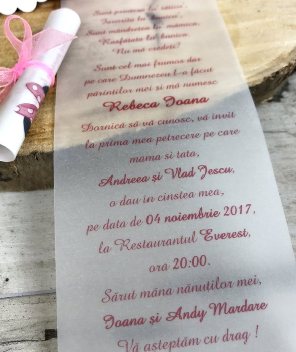 Invitatie VESELA – Sweet Bear [4]