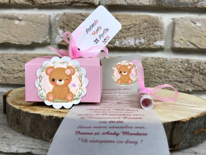 Invitatie VESELA – Sweet Bear [6]