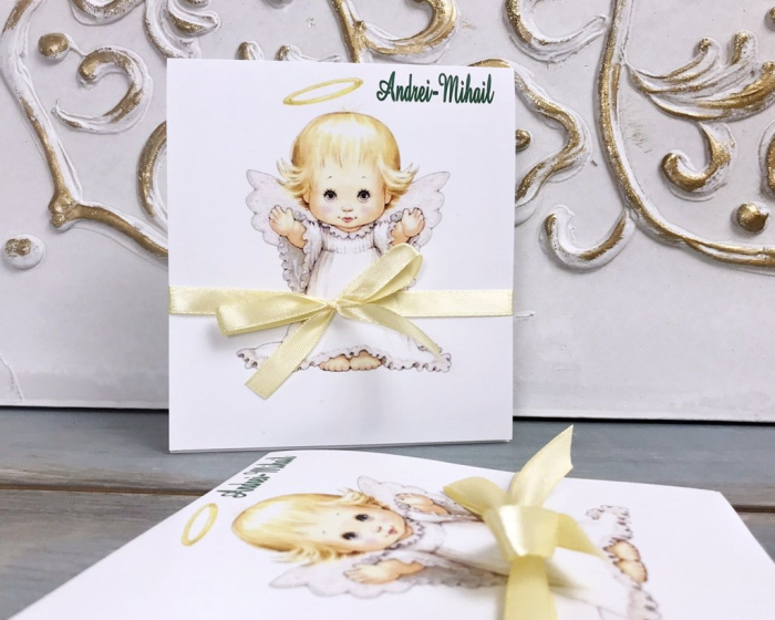 Invitatii Baby Angel [5]