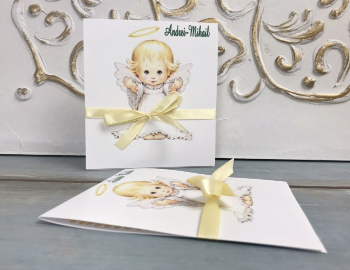 Invitatii Baby Angel [4]