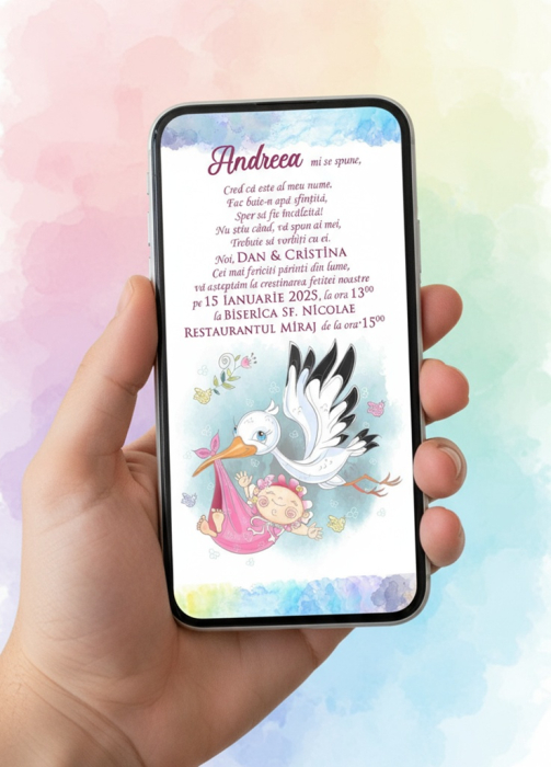 Invitatii botez BARZA PM202 [4]
