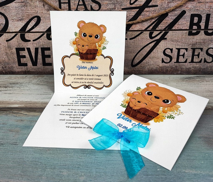 Invitatii botez LITTLE FAMILY [3]